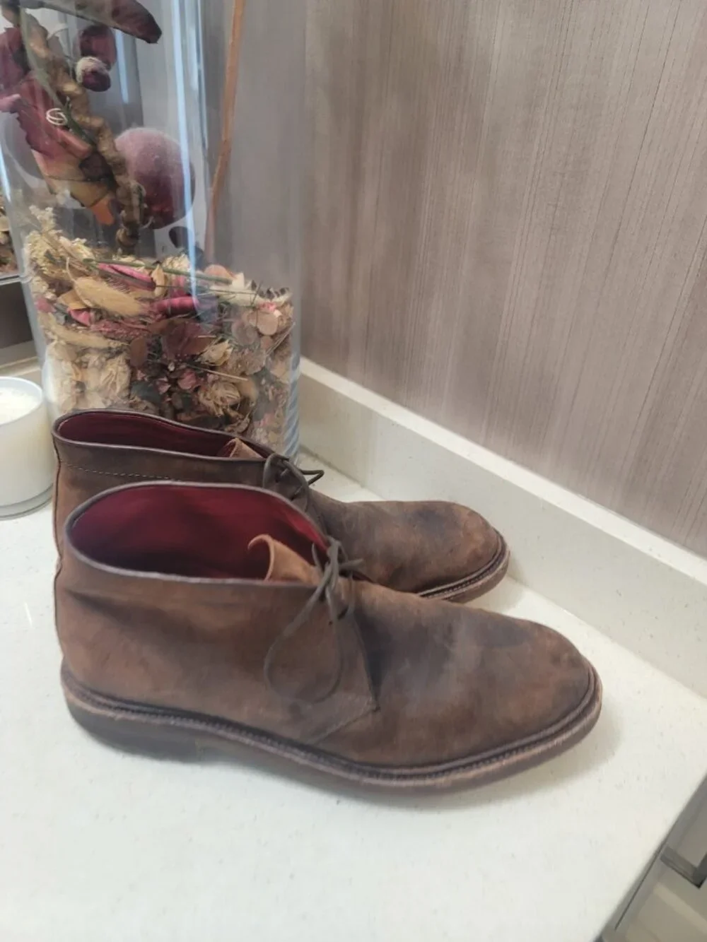 Carmina Men’s Chelsea Boots Size 8 brown